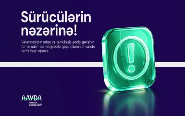 Daha bir küçədə nəqliyyatın hərəkəti məhdudlaşdırılır