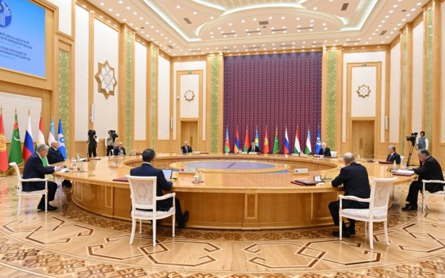 Prezident MDB Dövlət Başçıları Şurasının məhdud tərkibdə iclasında iştirak edib - FOTO