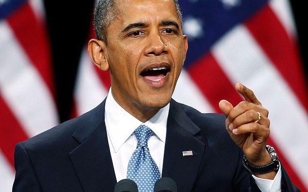 Ağ Ev Putinin qarşısında diz çökür - Obama
